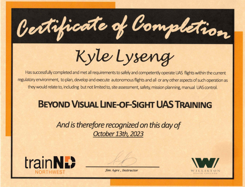 BVLOS Certification