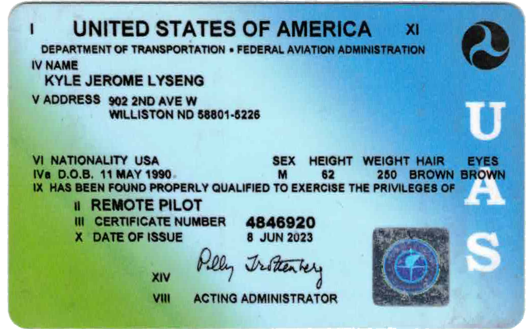 FAA Part 107 Certification
